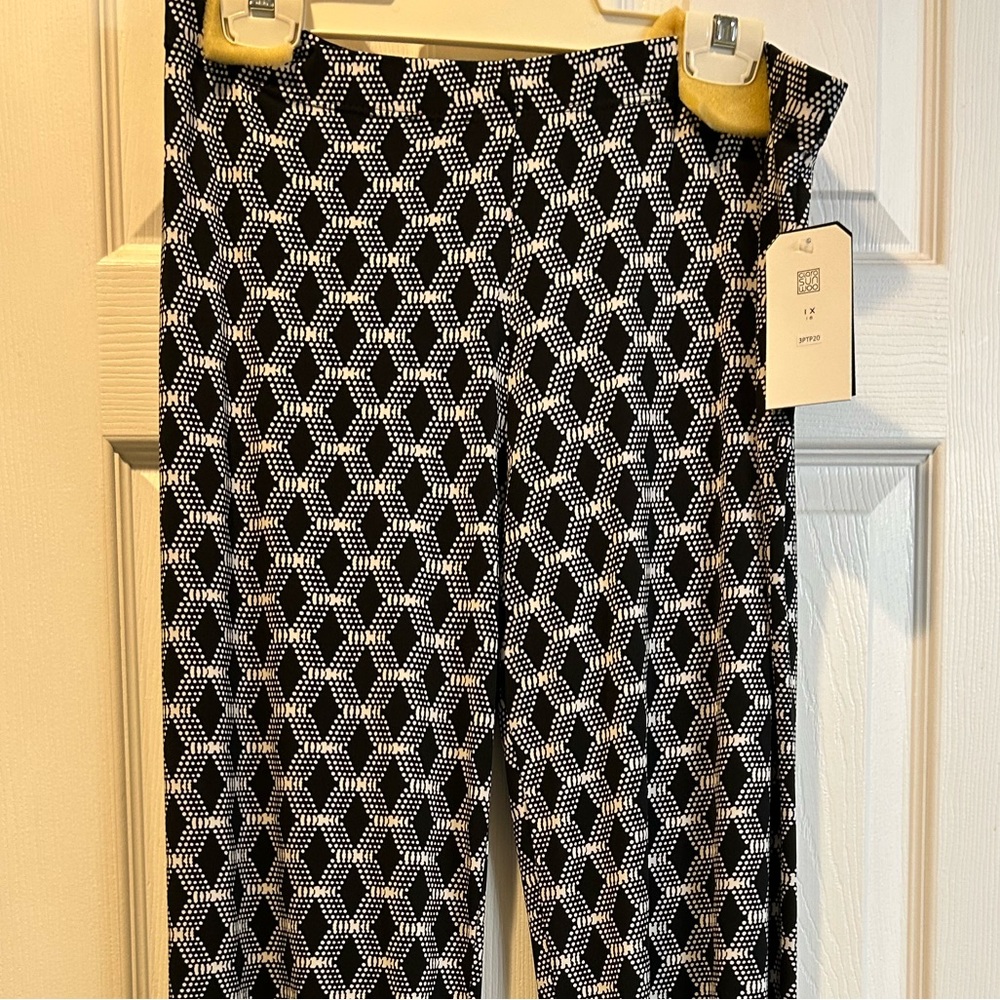 Clara Sunwoo Wide leg print pants;Size 1X